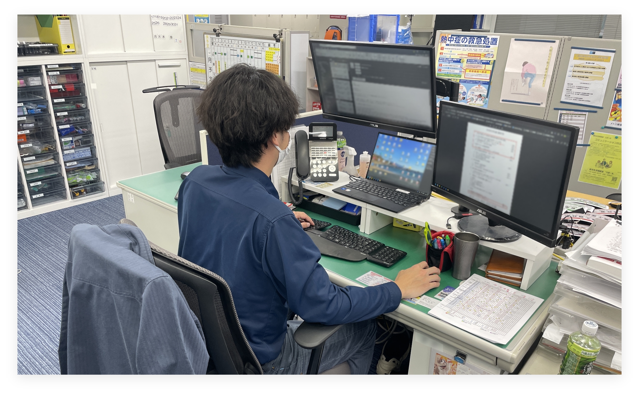 土木部の業務の様子