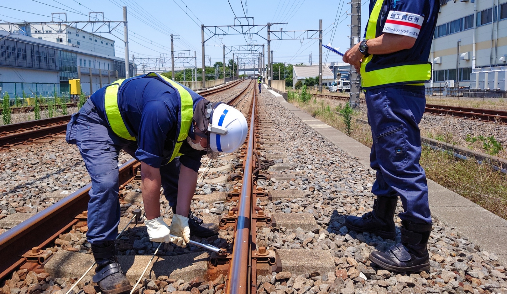 軌道部の業務の様子